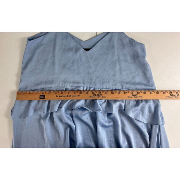 HATCH Women's Cleo Dress Maternity Spaghetti Strap Blue Size 2 / M (6-8) - Picture 8 of 12